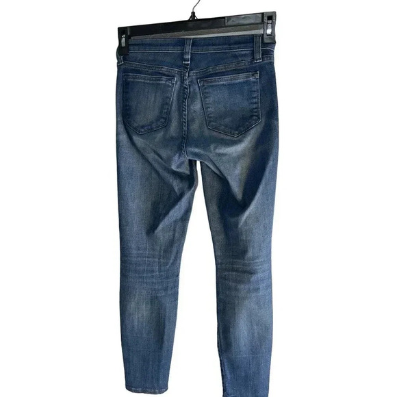 J. Crew Womens Jr Toothpick Skinny Jeans Lightly Distressed Size 25 - Picture 4 of 4